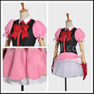 Beyond the Boundary Idol Trial! Judging You While Lost Mirai Kuriyama Idol Uniform Cosplay Costume coscarnival - Back View