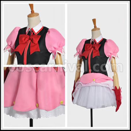 Beyond the Boundary Idol Trial! Judging You While Lost Mirai Kuriyama Idol Uniform Cosplay Costume coscarnival - Back View