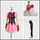 Beyond the Boundary Idol Trial! Judging You While Lost Mirai Kuriyama Idol Uniform Cosplay Costume coscarnival - Side Profile