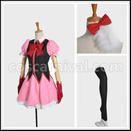 Beyond the Boundary Idol Trial! Judging You While Lost Mirai Kuriyama Idol Uniform Cosplay Costume coscarnival - Side Profile