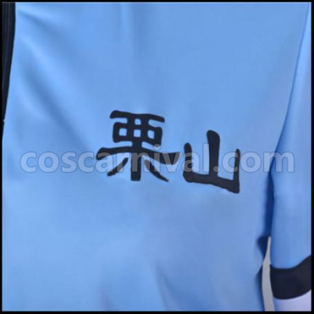 Beyond the Boundary Mirai Kuriyama Cheerleading Sportswear Cosplay Costume coscarnival - Detail Close-up