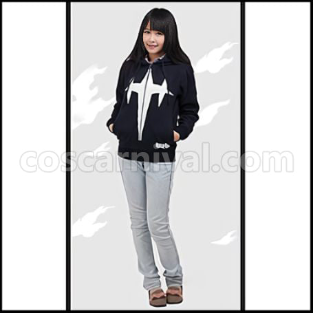 Kill la Kill Three-Star Goku Uniform White and Navy Blue Two Color Options Cosplay Costume coscarnival - Side Profile