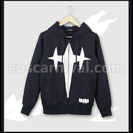 Kill la Kill Three-Star Goku Uniform White and Navy Blue Two Color Options Cosplay Costume coscarnival - Hem Detail
