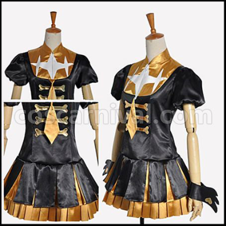 Kill la Kill Nonon Jakuzure Three-Star Goku Uniform Final Movement Cosplay Costume coscarnival - Back View