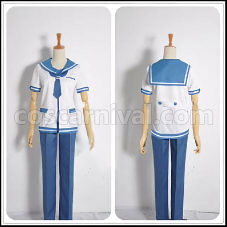 A Lull in the Sea Hikari Sakishima Cosplay Costume coscarnival - Front View