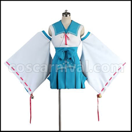 A Lull in the Sea Manaka Mukaido Festival Day Cosplay Costume coscarnival - Front View
