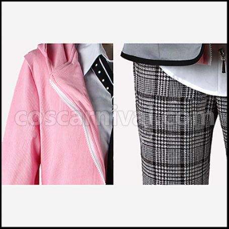 MARGINAL#4 Atom Kirihara Student Uniform Starry Night Vow Cosplay Costume coscarnival - Collar Design
