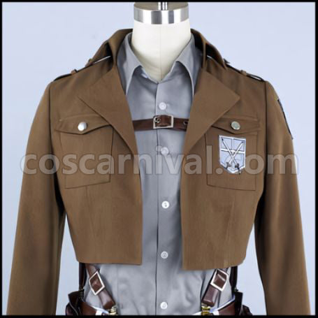 Attack on Titan Scout Regiment Jean Kirstein Cosplay Costume coscarnival - Cuff Style