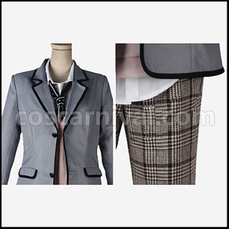 MARGINAL#4 R Nomura Student Uniform Starry Night Vow Cosplay Costume coscarnival - Detail Close-up