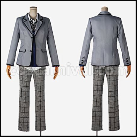 MARGINAL#4 Rui Aiba Student Uniform Starry Night Vow Cosplay Costume coscarnival - Front View