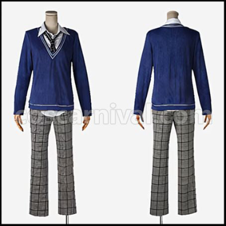 MARGINAL#4 Rui Aiba Student Uniform Starry Night Vow Cosplay Costume coscarnival - Side Profile