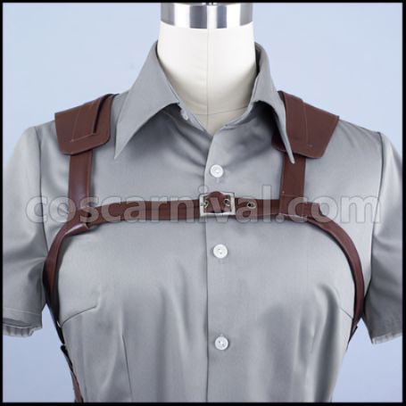 Attack on Titan Scout Regiment Jean Kirstein Cosplay Costume coscarnival - Hem Detail