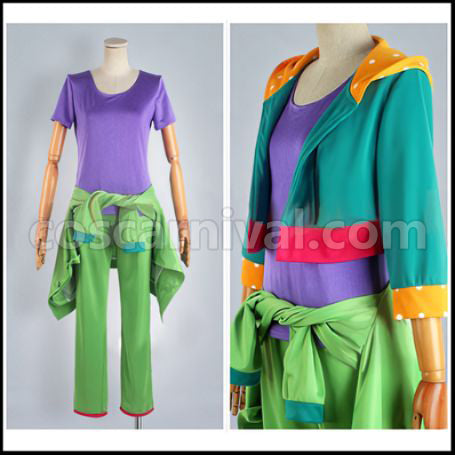 Meganebu! Hachimine Takuma Cosplay Costume coscarnival - Side Profile