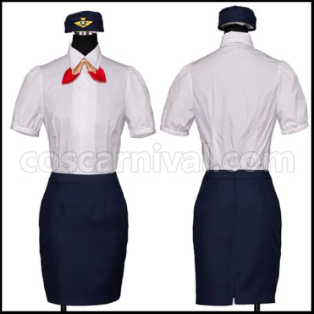 Uta no Prince-sama Shining Airlines Nanami Haruka Cosplay Costume Ver2 coscarnival - Side Profile