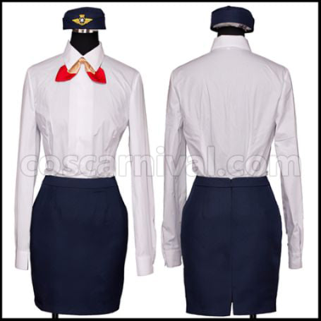 Uta no Prince-sama Shining Airlines Shibuya Tomochika Cosplay Costume Ver2 coscarnival - Side Profile