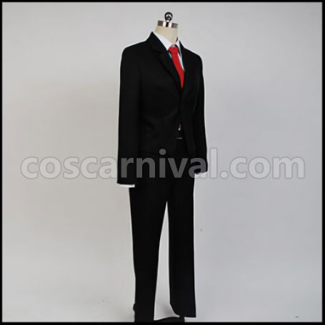 Hamatora Art Cosplay Costume coscarnival - Back View