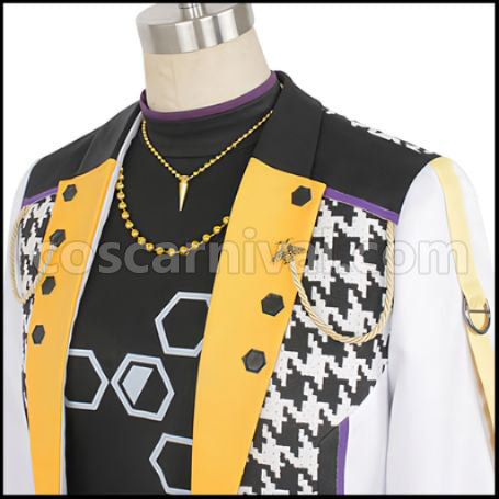 Ensemble Stars! Crazy:B HiMERU Cosplay Costume coscarnival - Collar Design