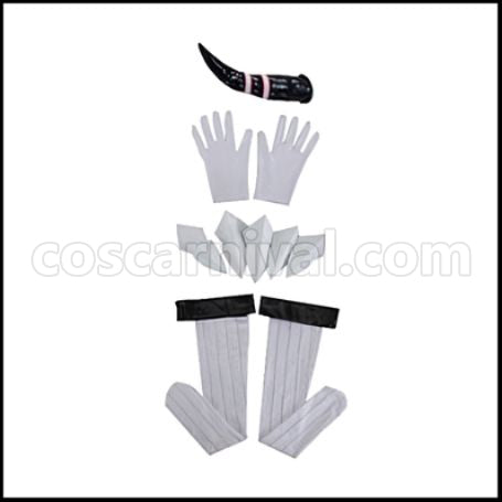Kantai Collection Harbor Princess Cosplay Costume coscarnival - Detail Close-up