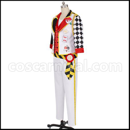 Twisted Wonderland Heartslabyul Dormitory Kate Diamond Cosplay Costume coscarnival - Side Profile
