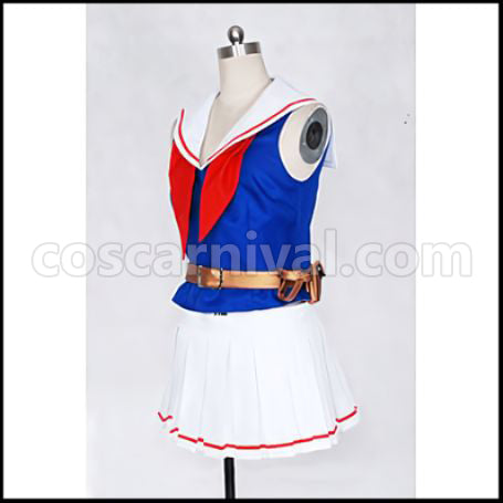 Kantai Collection Maya Chokai Cosplay Costume coscarnival - Back View