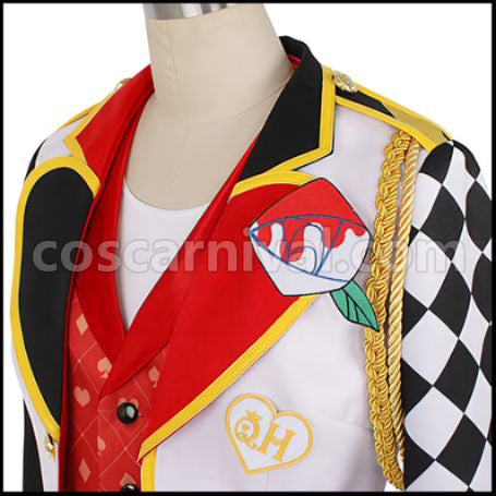 Twisted Wonderland Heartslabyul Dormitory Kate Diamond Cosplay Costume coscarnival - Collar Design