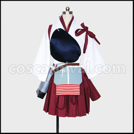 Kantai Collection Akagi Cosplay Costume coscarnival - Front View
