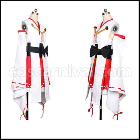 Kantai Collection Haruna Cosplay Costume coscarnival - Back View
