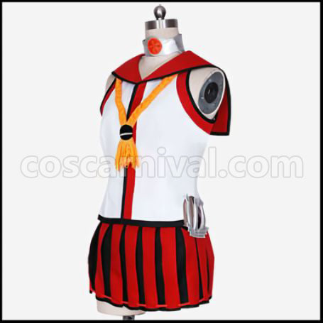 Kantai Collection Yamato Cosplay Costume coscarnival - Back View