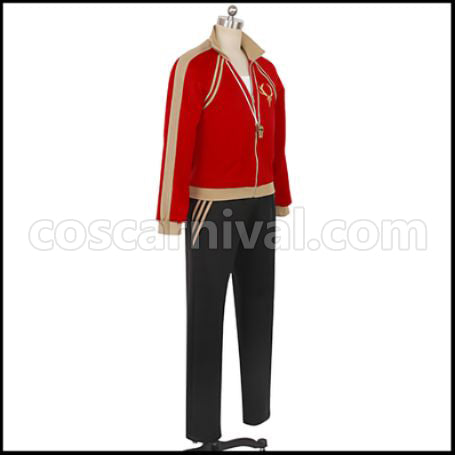 Twisted Wonderland Ashton Vargas Cosplay Costume coscarnival - Back View