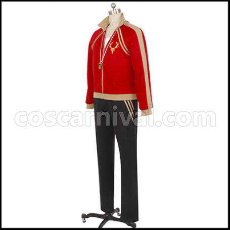 Twisted Wonderland Ashton Vargas Cosplay Costume coscarnival - Side Profile