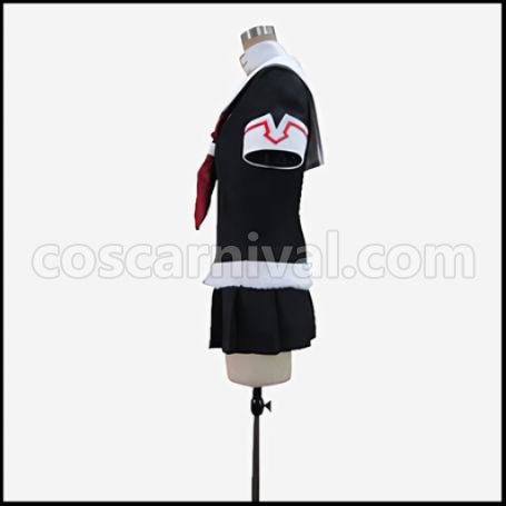 Kantai Collection Yudachi Cosplay Costume coscarnival - Back View
