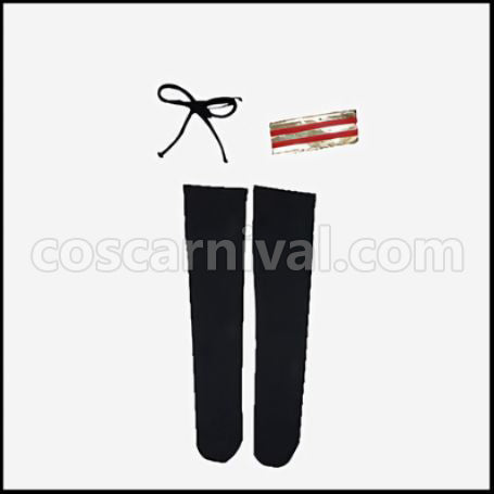 Kantai Collection Yudachi Cosplay Costume coscarnival - Detail Close-up