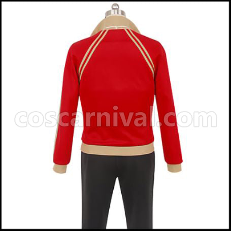 Twisted Wonderland Ashton Vargas Cosplay Costume coscarnival - Detail Close-up