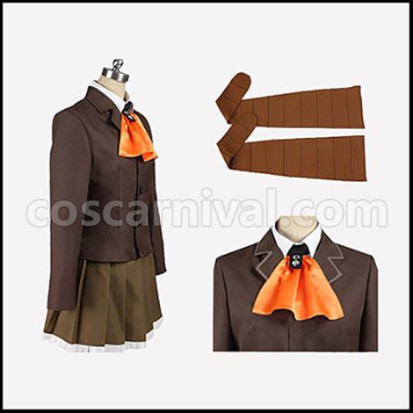 Kantai Collection Ship Girls Heavy Cruiser Suzuya/Kumano Cosplay Costume coscarnival - Back View