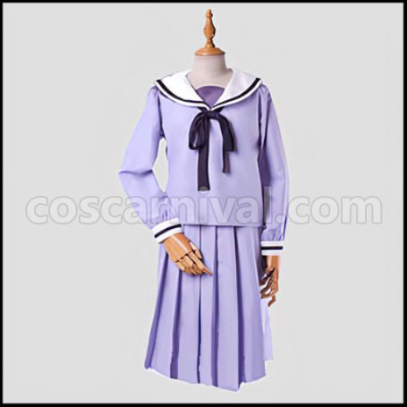 Noragami Hiyori Iki Cosplay Costume coscarnival - Front View