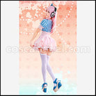 Super Sonico Sonico Garter Stockings Cosplay Costume coscarnival - Detail Close-up