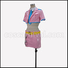 Super Sonico Sonico Future Police Sexy Uniform Cosplay Costume coscarnival - Back View