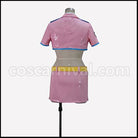 Super Sonico Sonico Future Police Sexy Uniform Cosplay Costume coscarnival - Side Profile