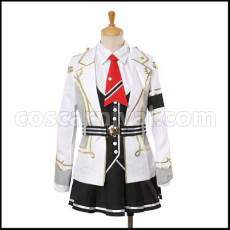 Kamigami no Asobi Kusanagi Yui School Uniform Cosplay Costume coscarnival - Front View