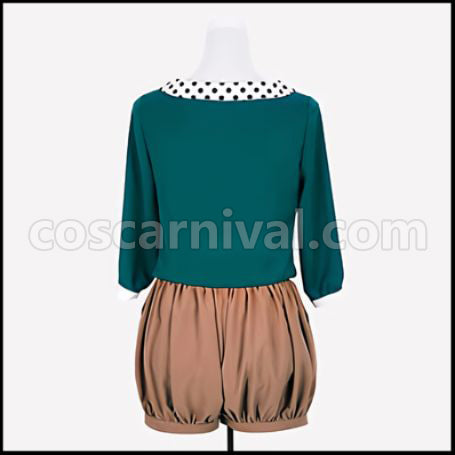 Kamigami no Asobi Kusanagi Yui Casual Clothes Cosplay Costume coscarnival - Back View
