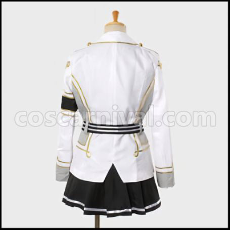 Kamigami no Asobi Kusanagi Yui School Uniform Cosplay Costume coscarnival - Cuff Style