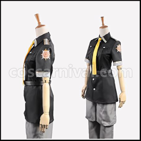Kamigami no Asobi Totsuka Tsukito Summer Uniform Cosplay Costume coscarnival - Back View
