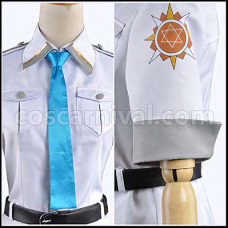 Kamigami no Asobi Baldr Hringhorni Summer Uniform Cosplay Costume coscarnival - Side Profile