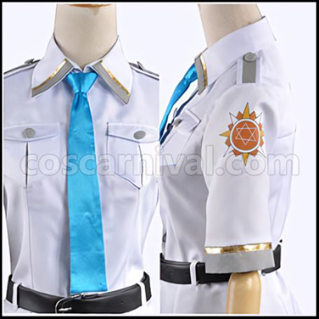 Kamigami no Asobi Apollon Agana Belea Summer Uniform Cosplay Costume coscarnival - Side Profile
