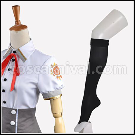 Kamigami no Asobi Kusanagi Yui Summer Uniform Cosplay Costume coscarnival - Side Profile