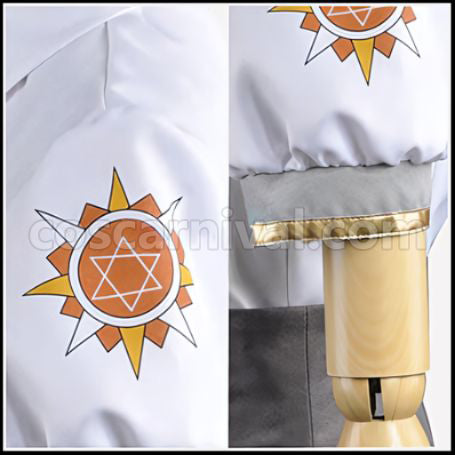 Kamigami no Asobi Kusanagi Yui Summer Uniform Cosplay Costume coscarnival - Detail Close-up