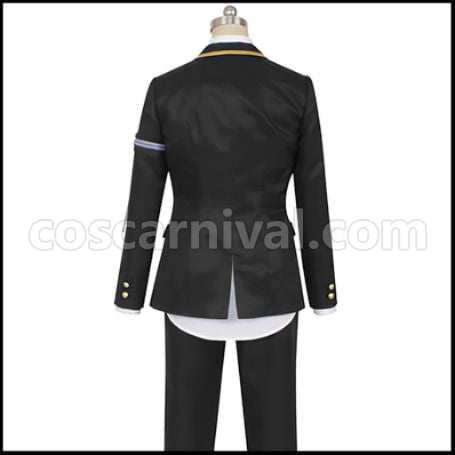 Twisted Wonderland Octavinelle Dormitory Floyd Leech Cosplay Costume coscarnival - Back View
