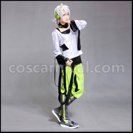 Mekakucity Actors Konoha (Haruka Kokonose, Kokonose Haruka) [Mekakushi Group Member NO.9] Cosplay Costume coscarnival - Back View