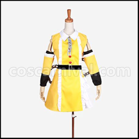 Mekakucity Actors Momo (Momo Kisaragi, Kisaragi Momo) [Mekakushi Group Member NO.5] Cosplay Costume coscarnival - Front View