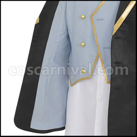 Twisted Wonderland Octavinelle Dormitory Floyd Leech Cosplay Costume coscarnival - Detail Close-up